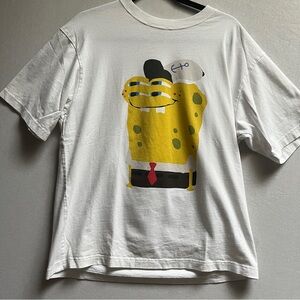 UNIQLO x CPFM SpongeBob SquarePants 4-Eyed Graphic T-Shirt White Men's M
